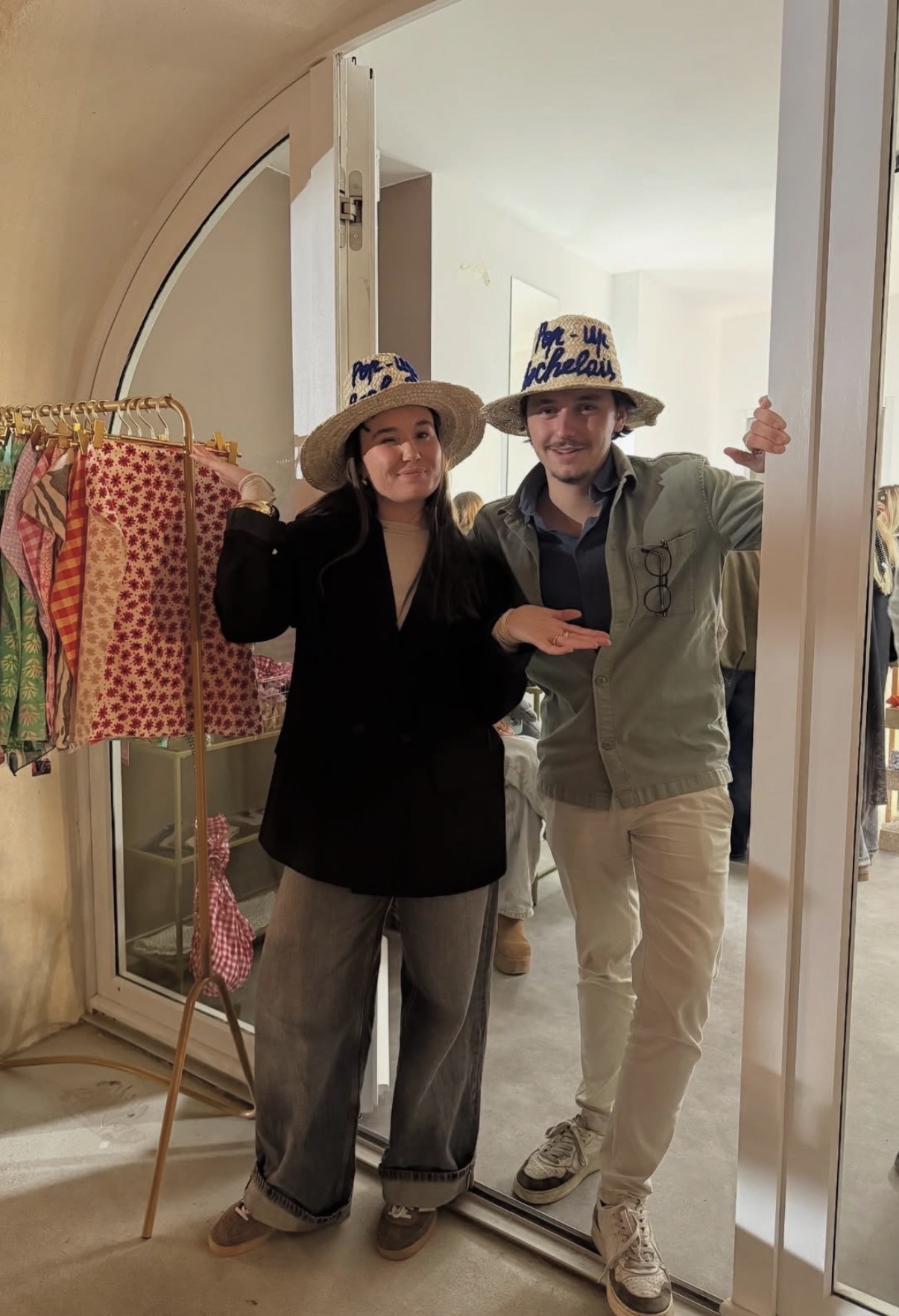 Paol et Hermine - Fondateurs du Pop-Up Store La Rochelle