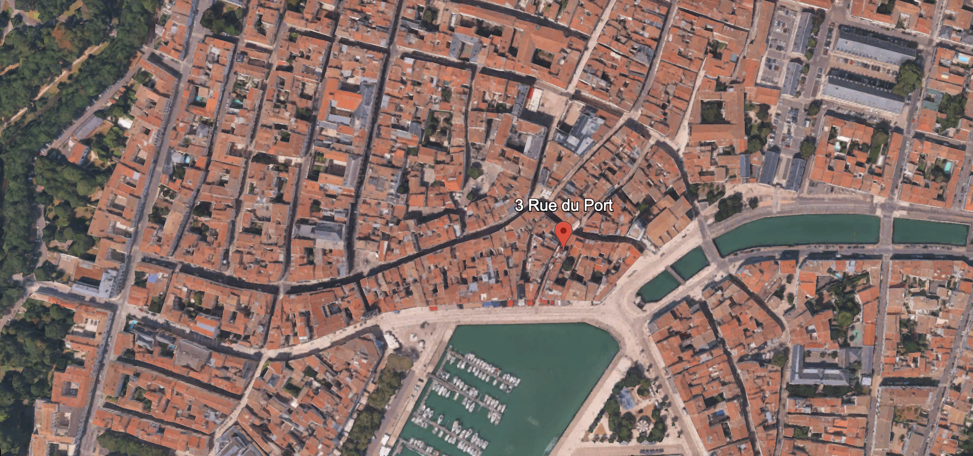 Carte de localisation - Pop-Up Store La Rochelle